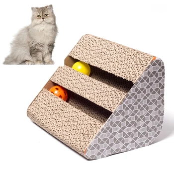 

Cat Tree Climbing cats scratching post toys With 2 Bell Ball For Pet Training Kitten Claw Scratches cat scratcher pet supplies