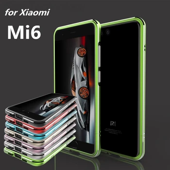

aluminum Case for Xiaomi Mi6 Luxury Deluxe Frame Cover Ultra Thin Protective aluminum Bumper For Xiaomi Mi6 Case 5.15-inch TX