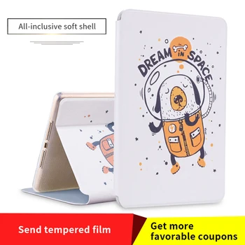 

Ipad 2 3 4 Pu Leather Silicone Case Slim Soft Drop Resistance Smart Cover Case Multiple Model Auto Sleep Stand Holder