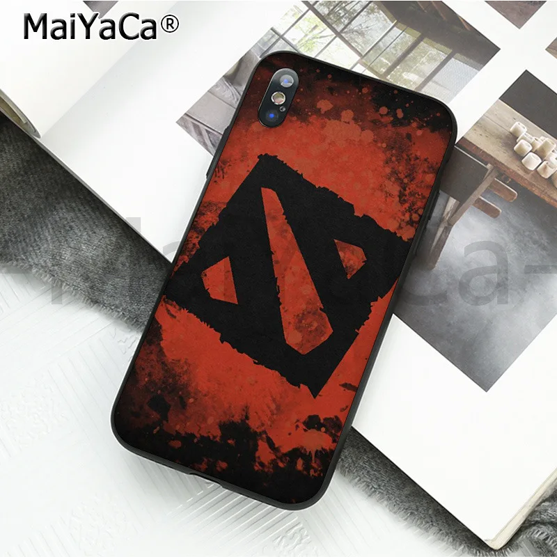 MaiYaCa телефон игра dota 2 логотип для iphone SE 2020 11 pro X XS MAX 66S 7 7plus 8 8Plus 5S XR|Бамперы| |