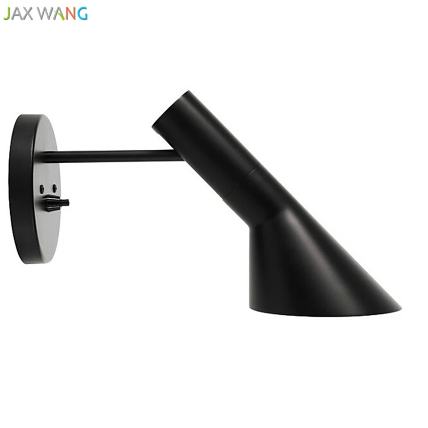 

Nordic Designers Modern Iron AJ Wall Lamp Led Wall Lights for Living Room Bedroom Bedside Lamps Indoor Lighting Fixtures Decor