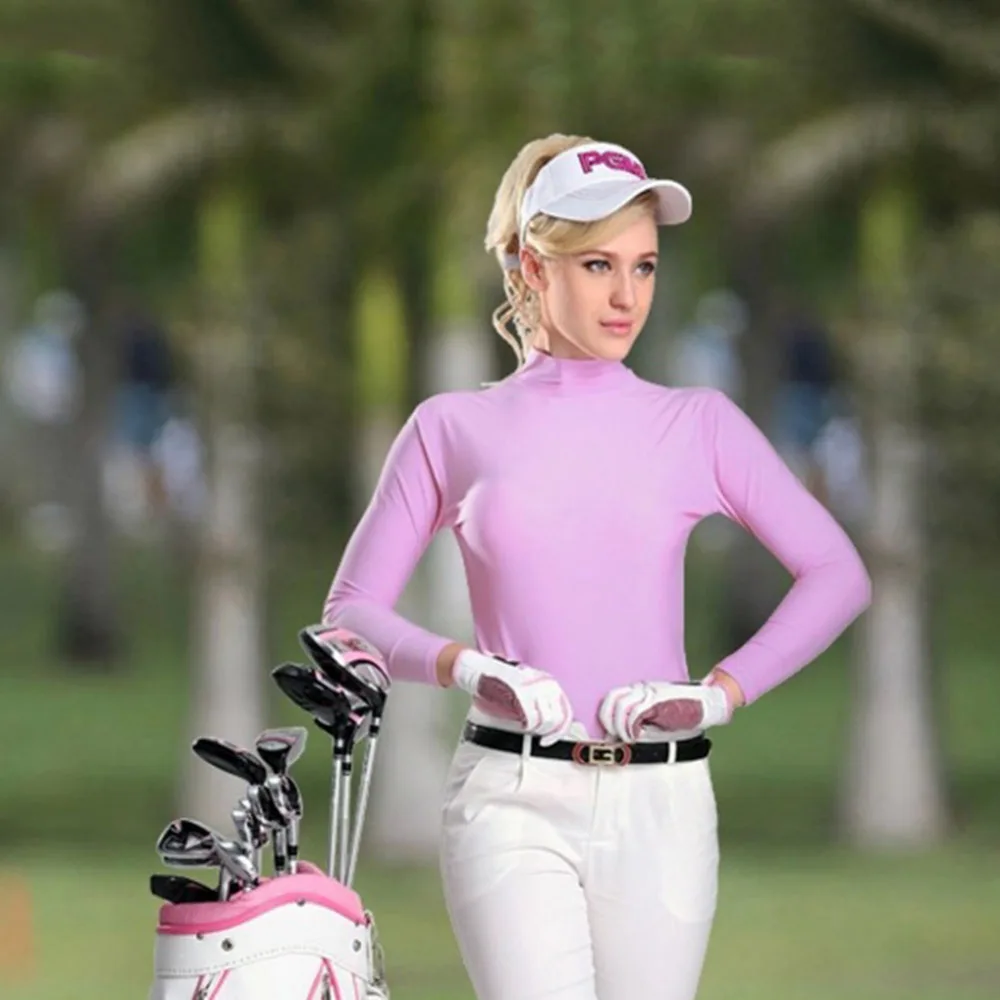 Футболка для гольфа CRESTGOLF женская уличная футболка с защитой от УФ лучей и льда