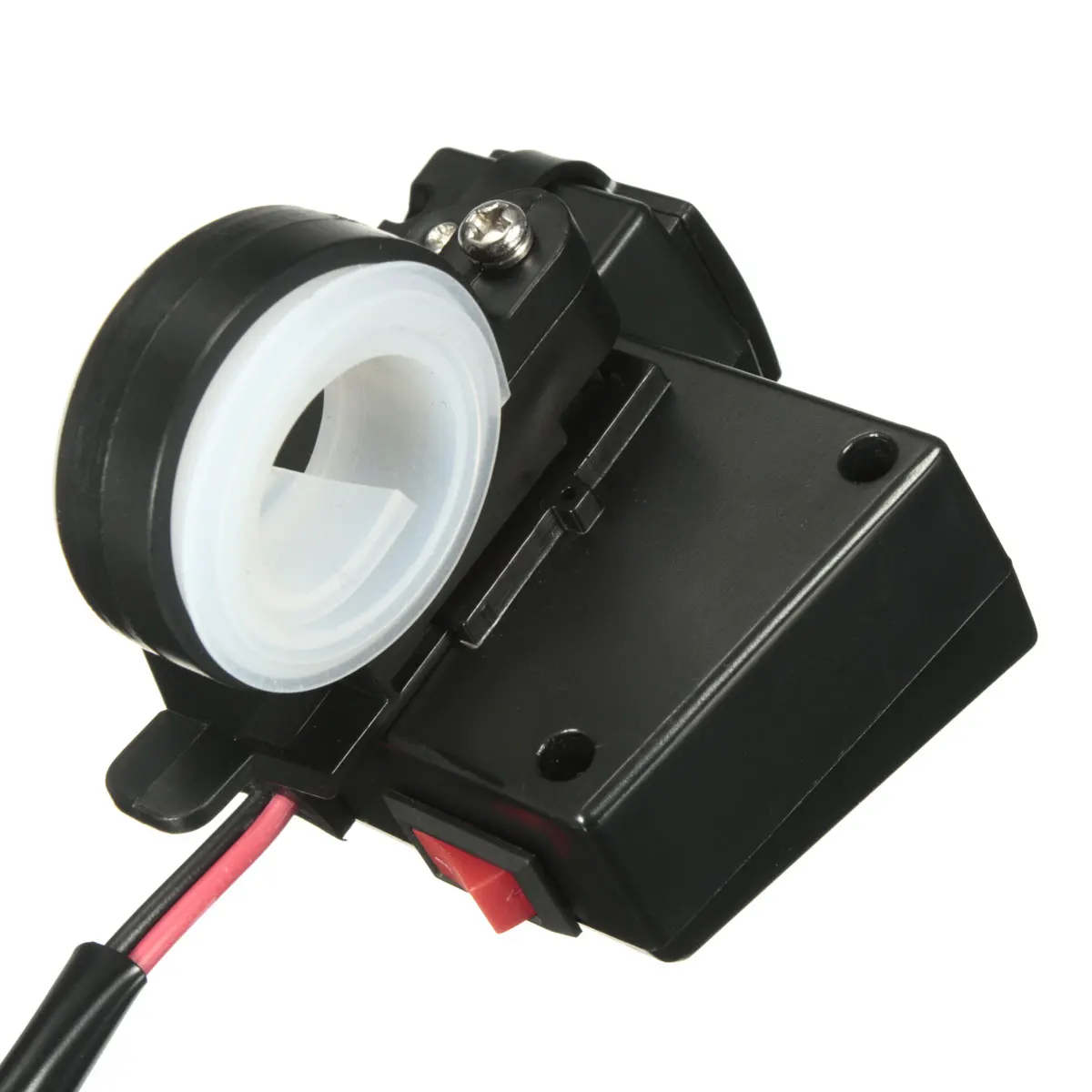 12V 24V мотоцикл ATV Скутер водонепроницаемый Вольтметр напряжения 2 USB зарядное