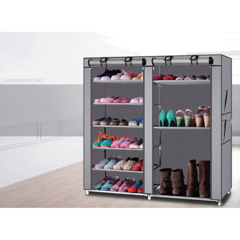 Double-Rows-9-Lattices-Combination-Style-Shoe-Cabinet-Gray_4_800x800