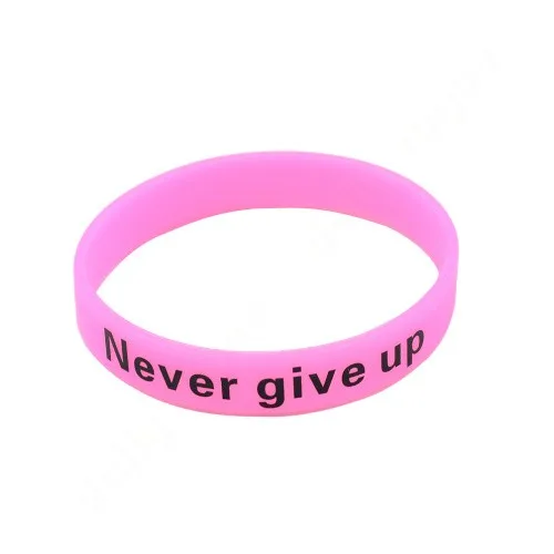 New-Fashion-Men-Women-Unisex-Silicone-Rubber-Bracelet-Never-Give-Up-Print-Glow-in-the-Dark (2)