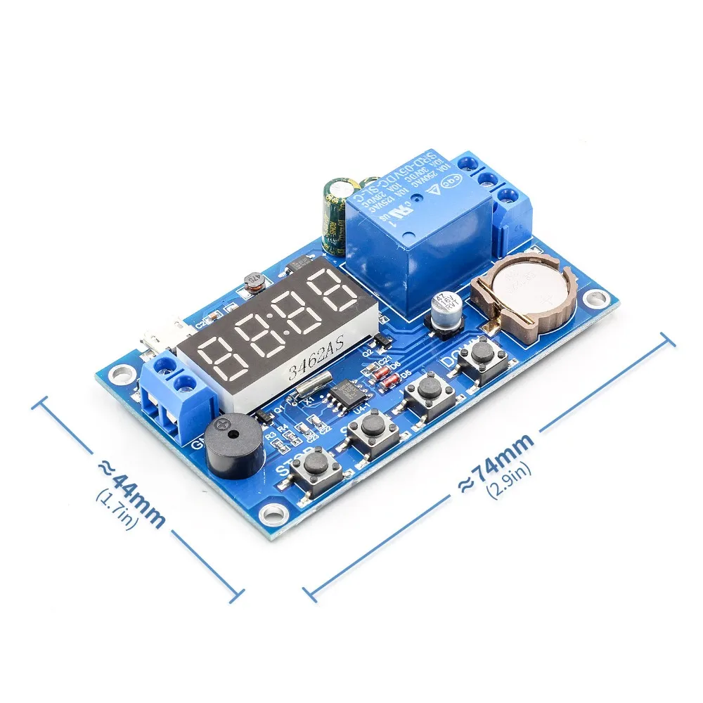 DC 5 В в режиме реального времени реле таймера задержки модуль переключатель управление Синхронизация Часов несколько режимов управления схема подключения