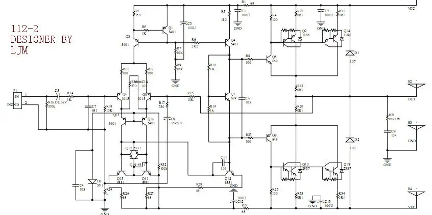 2 шт. аудио L12-2 усилитель мощности комплект 2 канала ультра-низкое искажение классический усилитель DIY Kit готовая доска A10-011