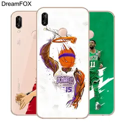 DREAMFOX M386 Баскетбол звезда мультфильм Мягкие ТПУ силиконовый чехол для Huawei Honor 6a 6C 7X9 10 P20 Lite Pro P Smart 2019