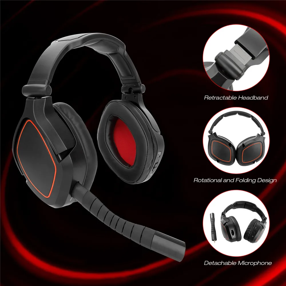 HUHD K8HA5 Wireless 2.4G Stereo Gaming Headset For Xbox One With