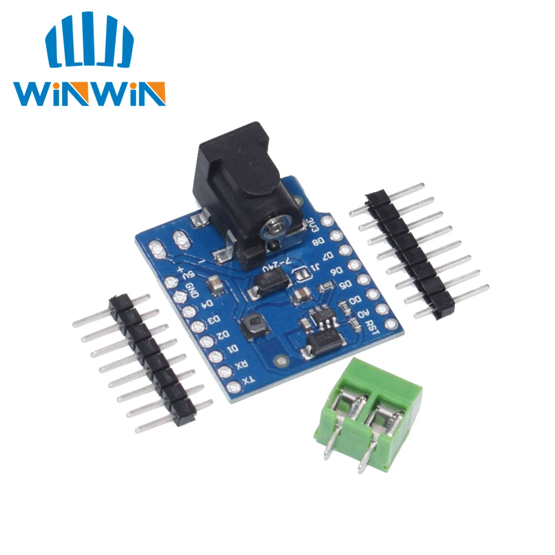 

10pcs DC Power Shield V1.1.0 for WEMOS D1 mini