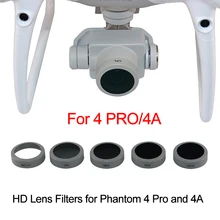 Фильтр объектива для DJI Phantom 4 Pro V2.0 Advanced Drone UV CPL ND4 ND8 ND16 HD фильтр для объектива камеры Запчасти нейтральная плотность поляризационный