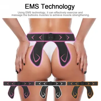 

Household Smart EMS Hip Trainer Buttocks Butt Lifting Fitness Electric Vibration Muscle Stimulator Trainer Slimming Massager
