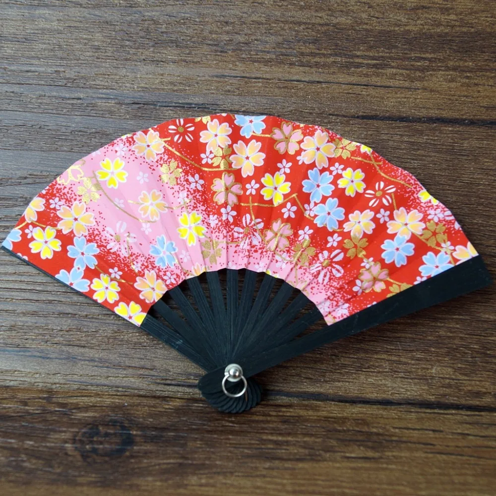 BJD кукла OOAK Red Sakura Floding Fan Japan Kimono Style для роста 1/4 17 &quot44 см MSD DK DZ AOD DD | Игрушки и хобби