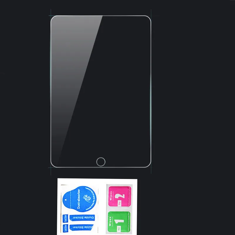 

9H Screen Protector For iPad Air 6 5 3 9.7 Pro 2019 Tempered GLASS Screen Protector Film For iPad mini 2 3 4 5
