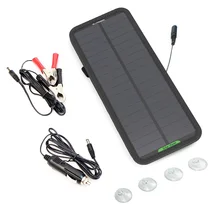 Solar Charger Battery 12V Solar Maintainer Charging for 12V Vehicle/Motorcycle Battery Keep from Vehicle Drain Out Battery Power Solar Charger Battery 12V Solar Maintainer Charging for 12V Vehicle/Motorcycle Battery Keep from Vehicle Drain Out Battery Power