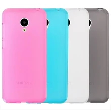 Для Meizu A5 чехол ультра-тонкий прозрачный ТПУ Мягкая задняя крышка телефон защиты оболочки для Meizu A5 случае