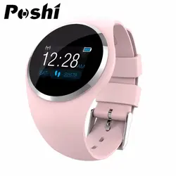 Модные Bluetooth леди Смарт часы для женщин фитнес крови кислородом сердечного ритма мониторы информации Push Smartwatch Поддержка Android IOS