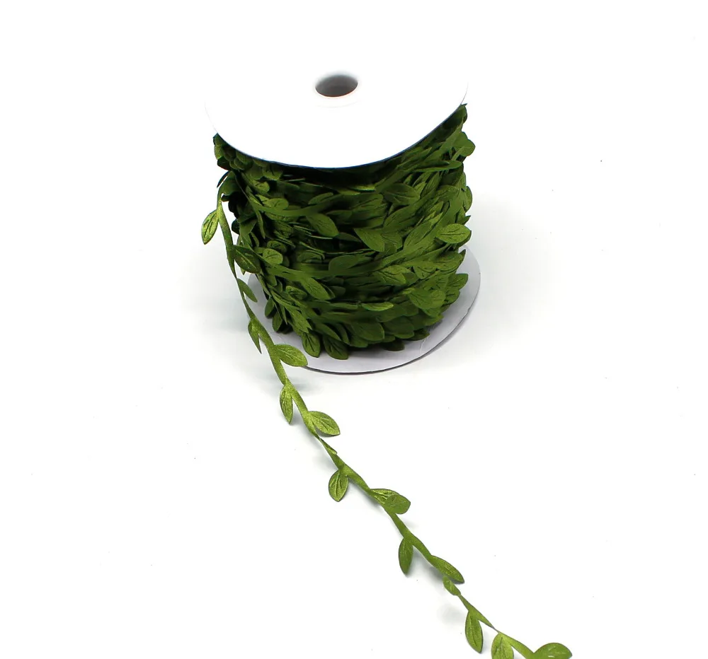 

5 Meters Silk Green Leaves Rattan Artificial Flower Wreaths Wreath DIY Accessory For Wedding Home Decoration