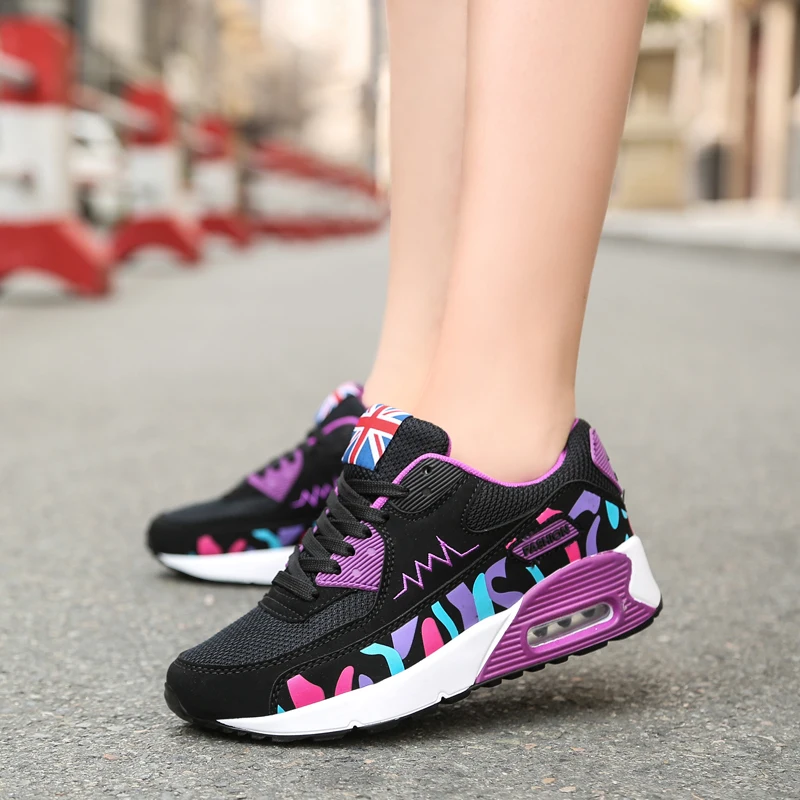 

Women Platform Sneakers Casual Shoes Woman Comfortable Mesh Breathable Flats Creepers Ladies Sneakers Walking Shoes Dropshipping