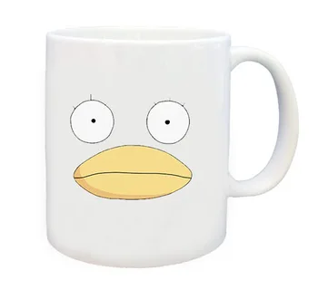 

New GINTAMA Elizabeth White Ceramic Coffee Tea Cup Mug