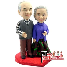 2016 Time-limited Promotion Anime Minions wedding Toys Figurine Birthday Statue Wedding Gift Custom Polymer Clay Statues Holiday