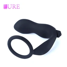 Male vibrator masturbator for G point Stimulate Anal Plug Penis Ringlock fine taste delay Male anal
