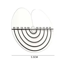 50 шт. круглый наконечник Кератиновое наращивание волос салонный инструмент прочный Теплоизоляционный экран протектор щит весы Марка Инструменты для укладки