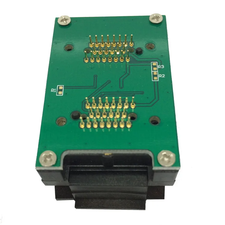 EMCP162 к DIP48 IC тестовое гнездо, для BGA162 BGA186 тест ing, размер чипа 12*16 мм/11,5*13 мм, раскладушка программист для восстановления данных