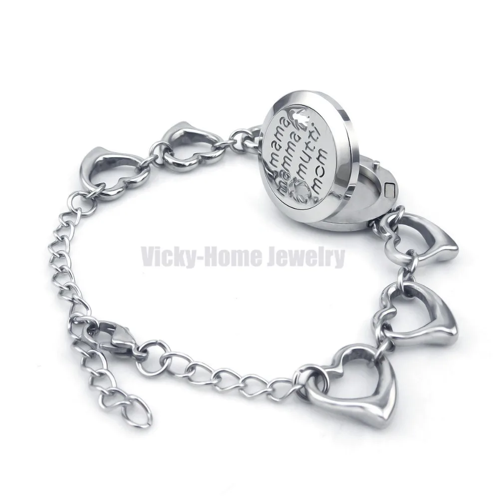 ZP-BS001-9 Diffuser Locket Bracelet