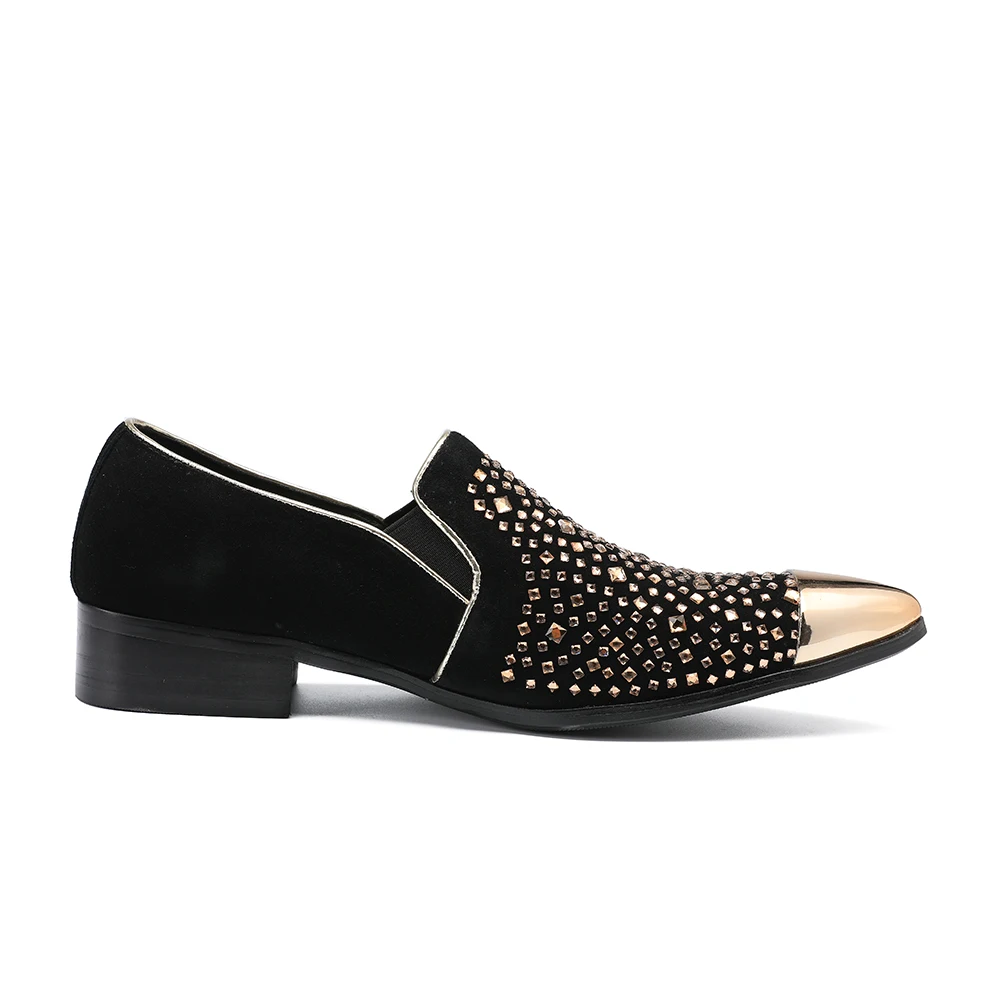 Preto Homens Size Couro Plus Cristal Suede Forma Christia Genuíno Baile Dos Bella Designe De Marca Masculino 47 Flats Da Mocassins Sapatos wwxYqR6OP