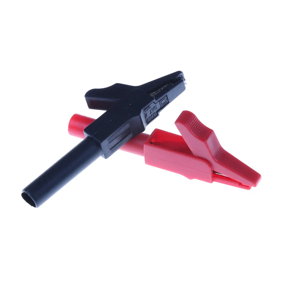Hot Sale 1Pc Multifunctional Alligator Clip Insulative Full Protective Crocodile clip for Multimeters Electronic Diagnostic-tool