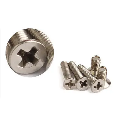 100 шт. углеродистая сталь M2.5 * 0 45*4 12 плоская головка машина Phillips Винты|phillips screws|screw