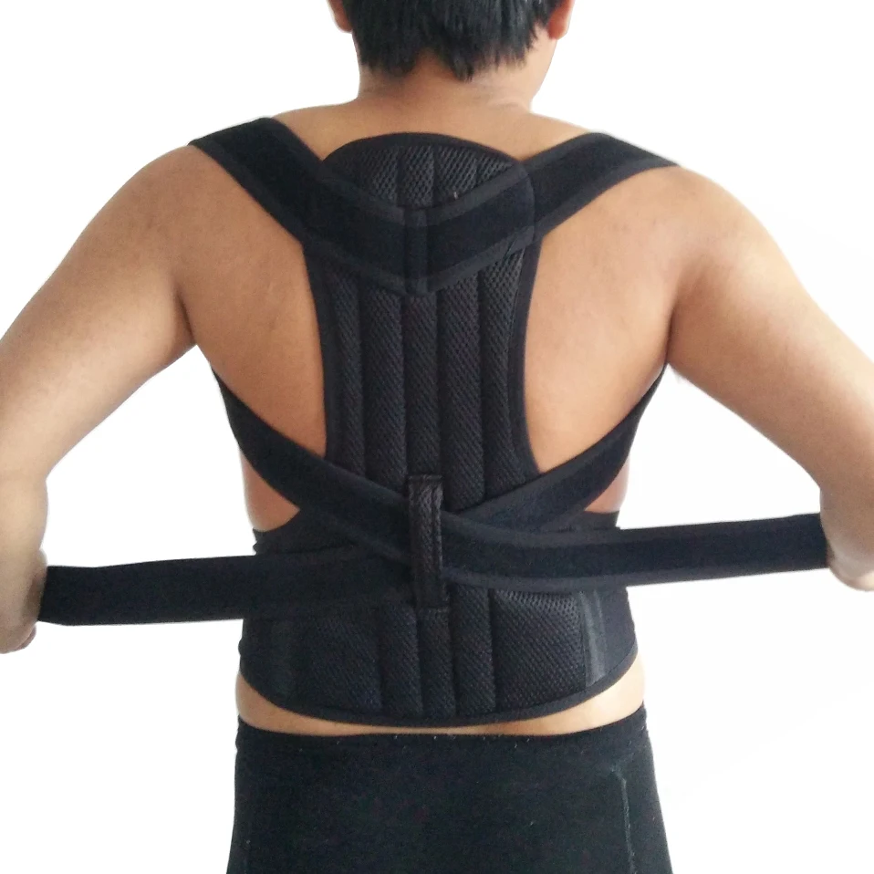 Shoulder Back Spine Lumbar Support Belt for Women Orthopedic Posture