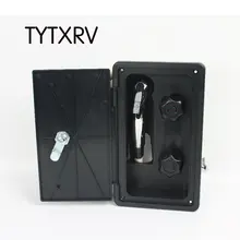 Морской Кемпер дом на колесах RV Аксессуары караван внешний душевой ящик комплект с замком