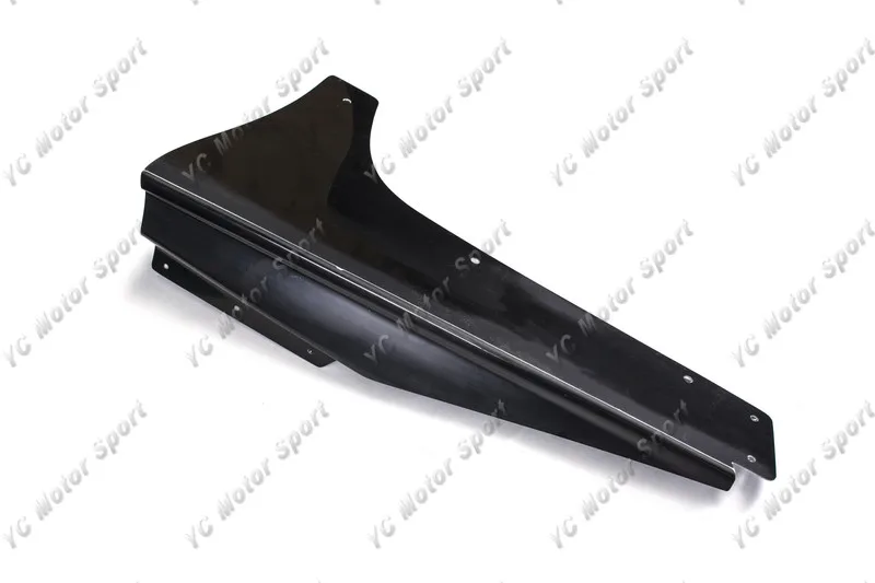 YCEX081L&YCEX082L  2008-2012 Mitsubishi Lancer Evolution EVO X VS '17 Ver. Ultimate Style Side Skirt with Air Shroud FRP (4)