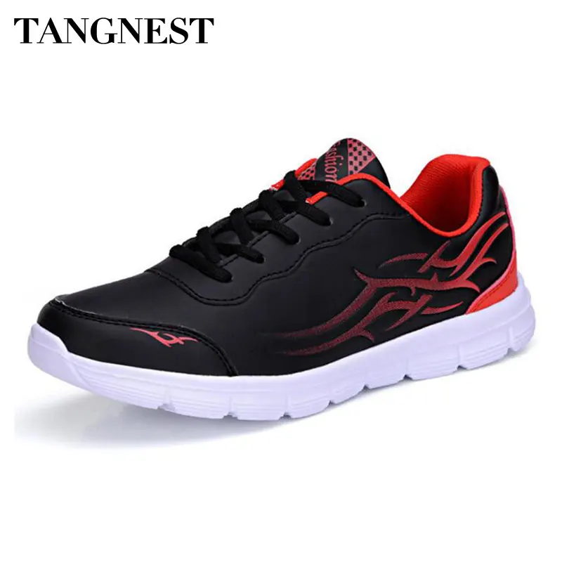 

Tangnest NEW Men Shoes Unisex Summer Casual Lightweight Shoes Breathable Lace Up Men's Footwear Man Flats Big Size 38~45 XMR1083