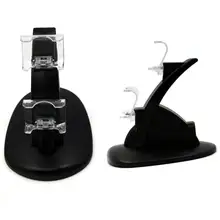 Besegad двойной контроллер USB Зарядное устройство для док-станции для настольного зарядного устройства подставка для Игровые приставки 4 PS Play Station 4 PS4 игровые аксессуары