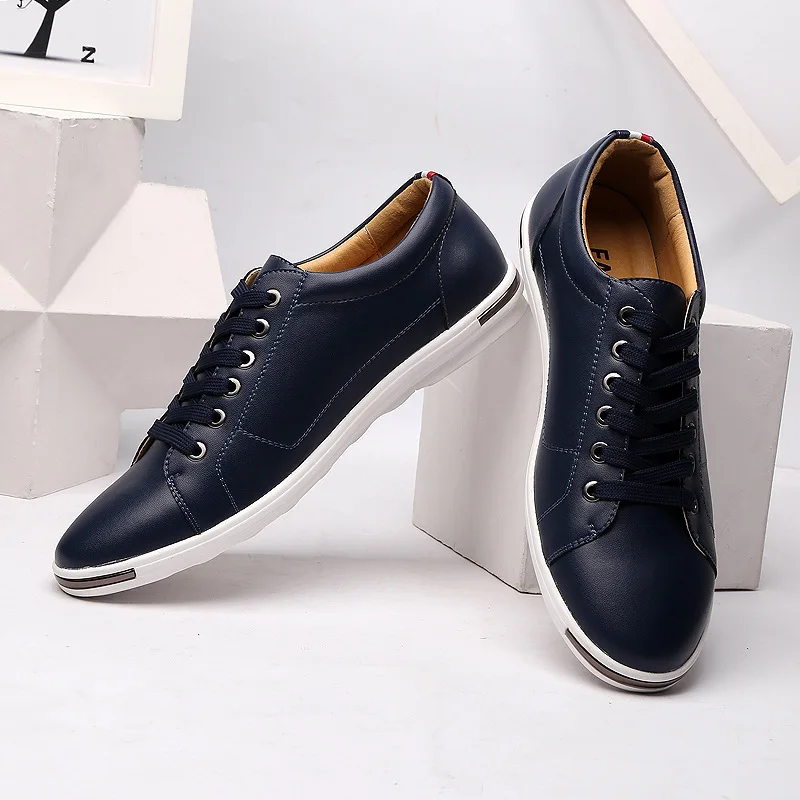 Leisure Men's Leather Shoes Big Size 48 Split Leather Shoes for Male Adult Lace-up Men Black Shoes moccasins 2005m Leisure Men's Leather Shoes Big Size 48 Split Leather Shoes for Male Adult Lace-up Men Black Shoes moccasins 2005m