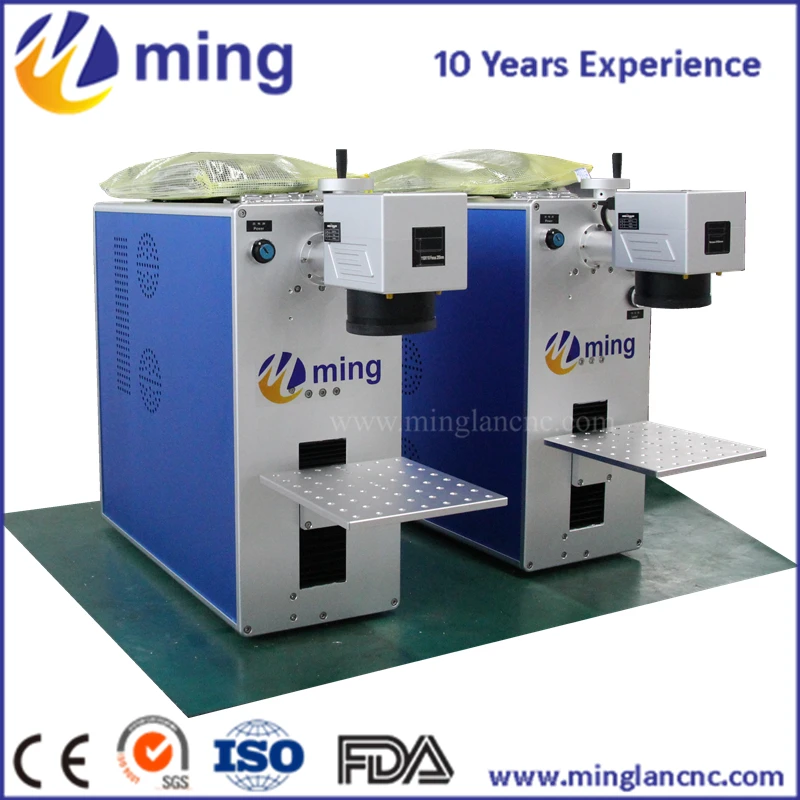 

Portable marking machine 20w Raycus/ IPG/ MAX fiber laser marking machine module scan lens size 110x110