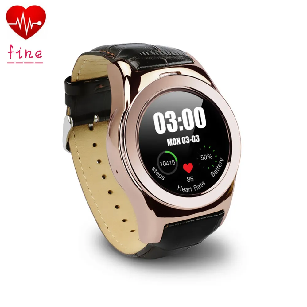 Hot Sale S8 Electronic LW01 Smart Watch MTK2502c Sync Push Message Heart Rate Sim Card Smartwach