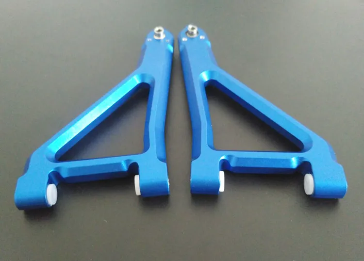 CNC Alloy Suspension Upper Arms L/&R Black For Traxxas Unlimited Desert Racer