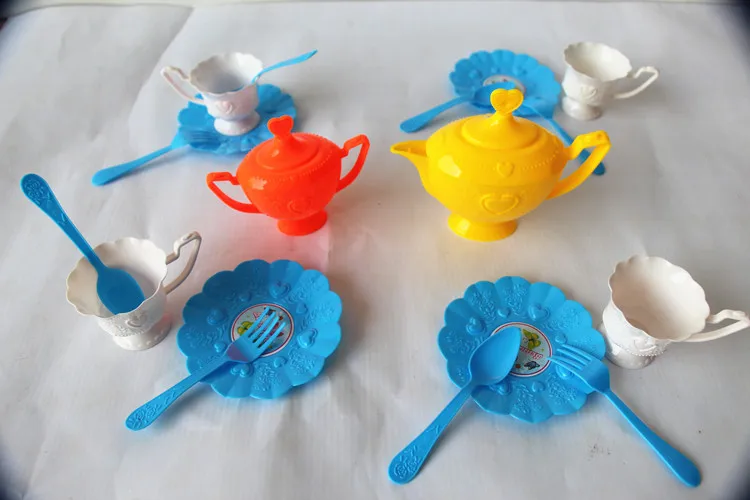 20 шт. посуда Мини Симпатичные Кофе Чай комплект претендует DIY Кухня игрушки для детей Рождественский подарок