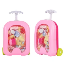 17 шт./компл. Детские ролевые игры медицинские игрушка "Медсестра" Портативный чемодан медицинский чемодан Комплект Детские развивающие ролевые игры Классические игрушки