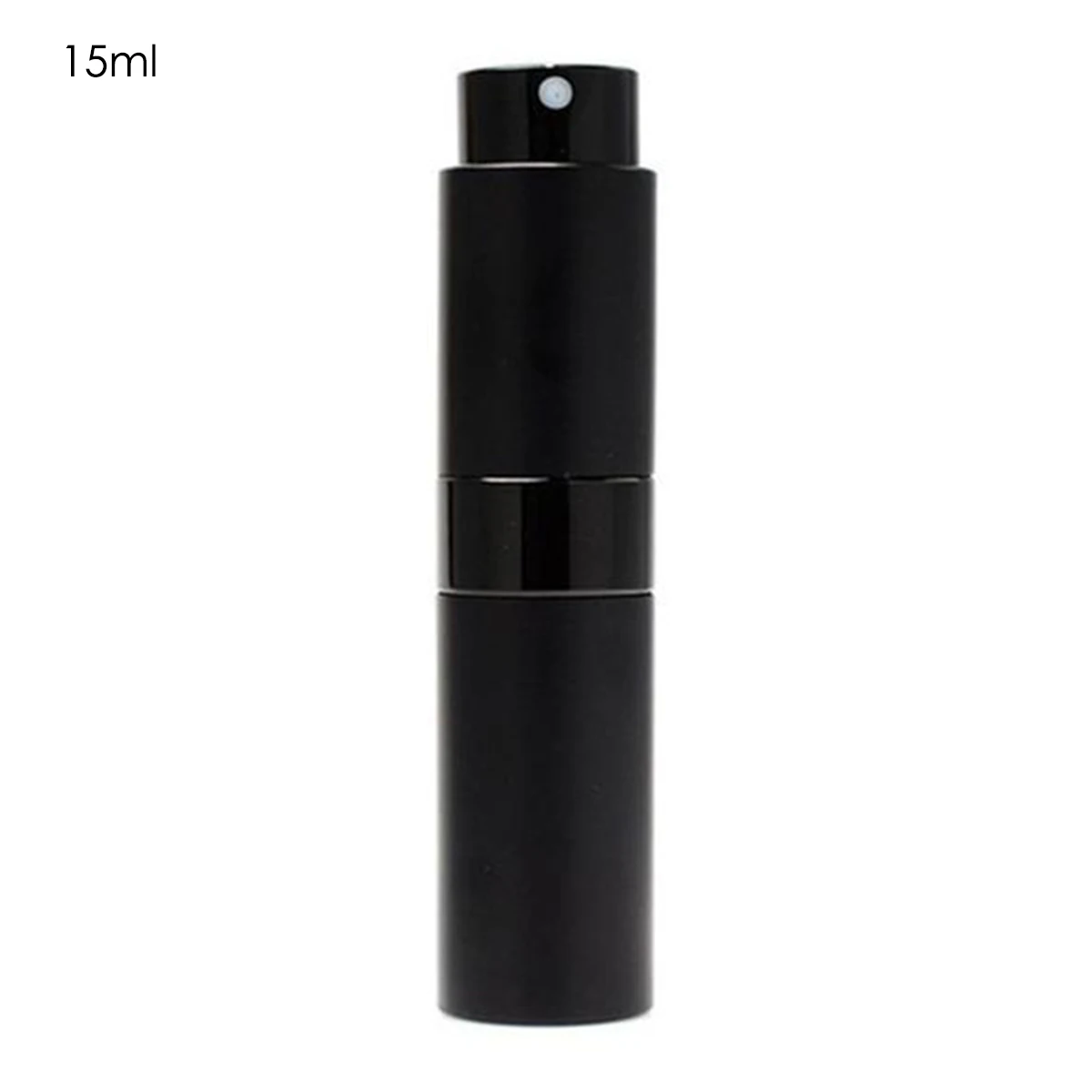 Портативный мини 15 мл парфюм многоразового использования флакон духов распылитель для путешествий ароматизатор насос многоразового использования спрей флакон духов - Цвет: Black