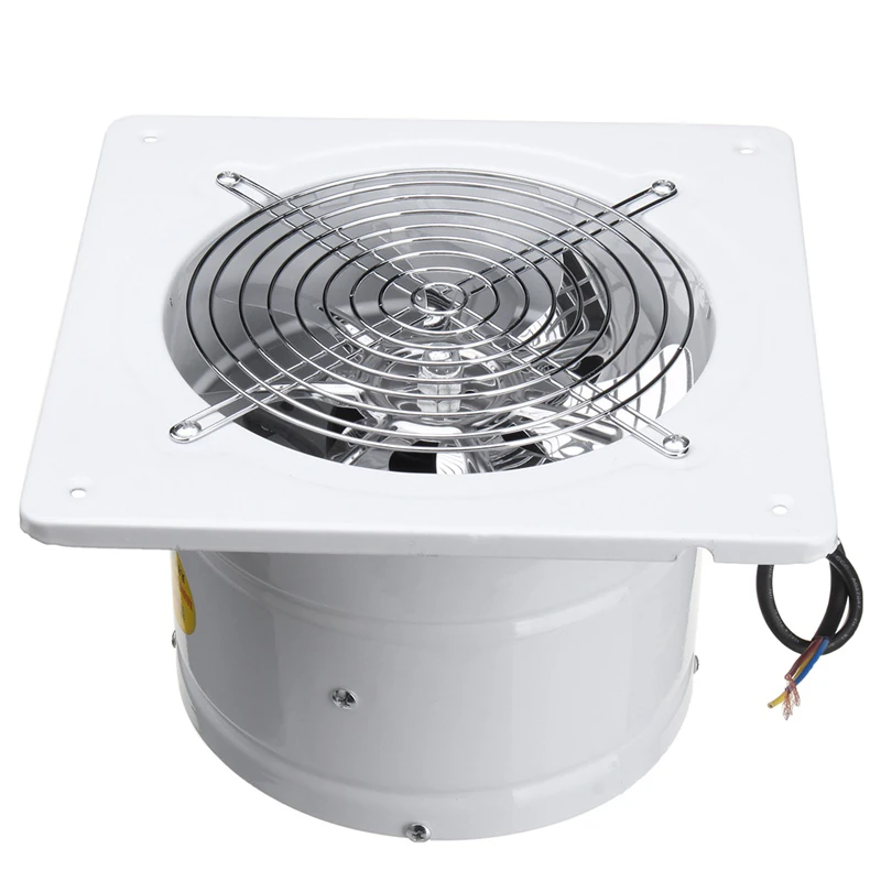 Online 4 Inch 20w 220v Hohe Geschwindigkeit Auspuff Fan Wc Küche Bad Hängen Wand Fenster Glas Kleine Ventilator Extractor auspuff Fans