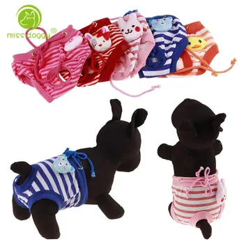 

Female Dog Diaper Durable Doggie Diapers Pants Dog Wrap Panty Pet Underwear Briefs Shorts Sanitary Physiological Pants 05E