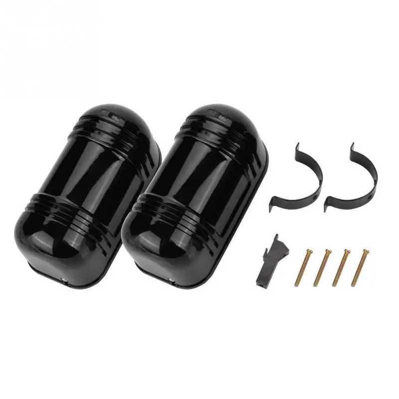 100m Sensor Alarm Dual Beam Alarm Photoelectric Infrared ...