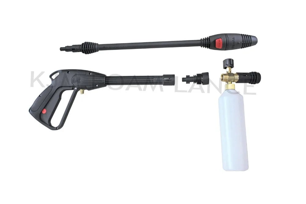High quality  high pressure foam lance gun cleanin...