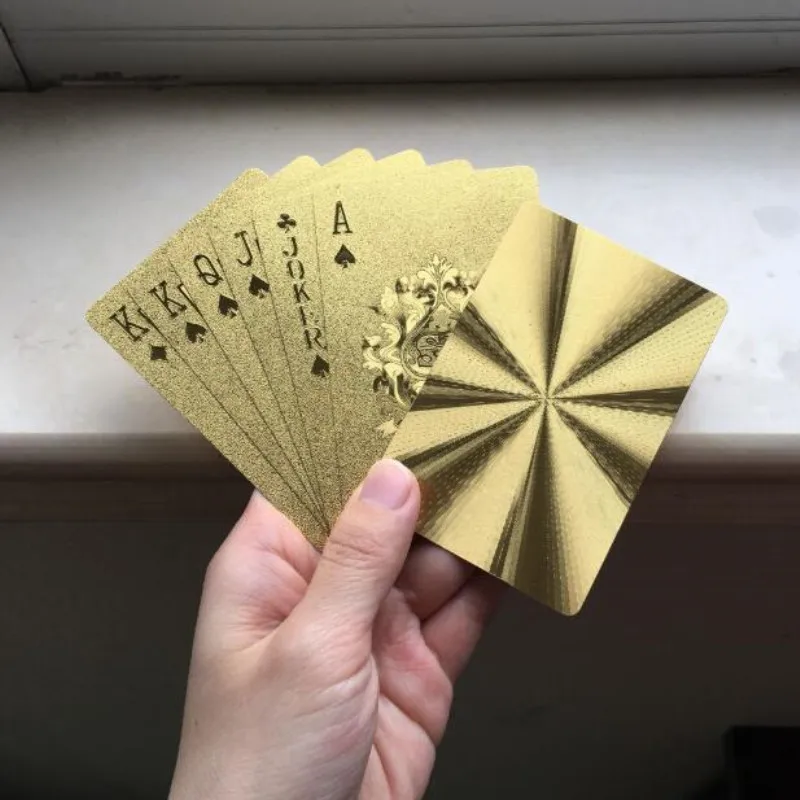 

54pcs Waterproof Black Plastic Playing Cards Collection Black Diamond Poker Cards Creative Gift Standard Playing Cards 3Styles