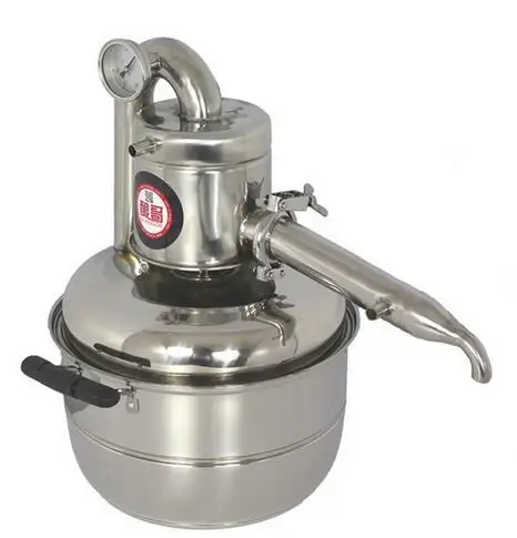 

new 10L Water Alcohol Distiller Home Brew Kit Still Wine Making Essential Oil Boiler